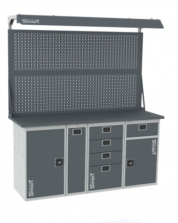Верстак SMART 1760.1-1.P.Y.1.d2 (1864х1766х605мм)