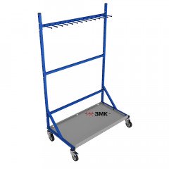 Стойка для клюшек серии «Эконом». Мобильная.