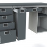 Верстак SMART 1760.4.P.Y.1 (864х1766х605мм)