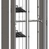 Шкаф сушильный ШСО-22М/600 ЗМК Комфорт 1950х650х512мм