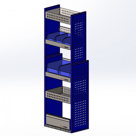 СТЕЛЛАЖ AM.2.8.1700.540.340